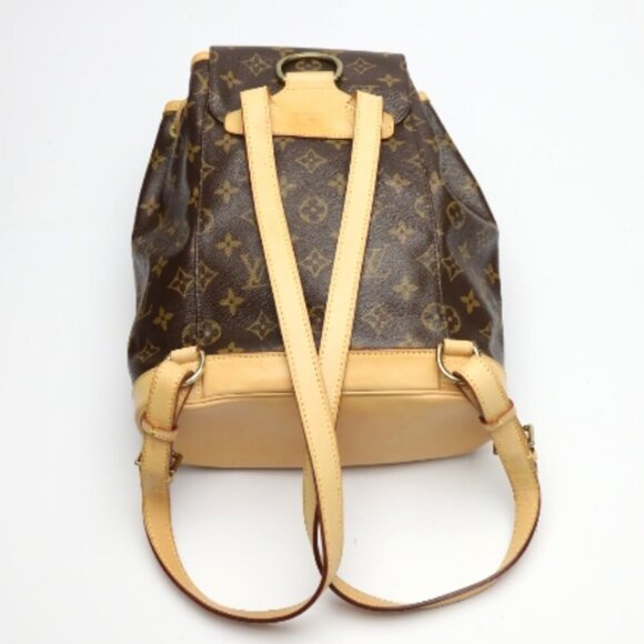 LOUIS VUITTON Brown Monogram Backpack